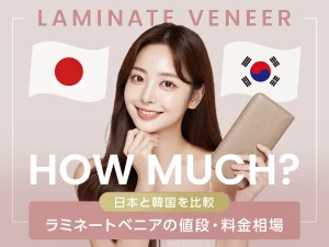 ラミネートベニアの値段・料金相場｜日本と韓国を比較